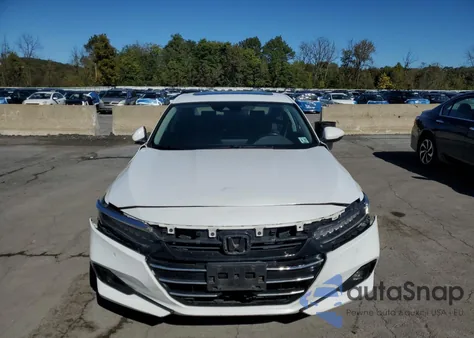 2022 Honda Accord Hybrid Exl from USA, damaged, VIN 1HGCV3F5XNA024957